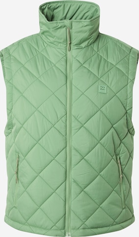 Gilet de sport BILLABONG en vert : devant