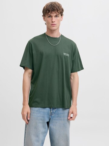 Maglietta di JACK & JONES in verde: frontale