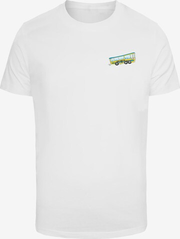 Merchcode Shirt 'Beatles - Magical Mystery' in White: front