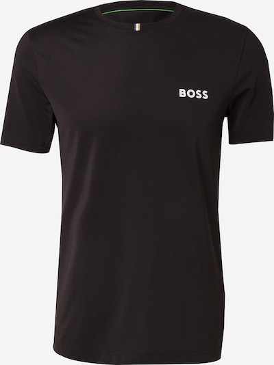 BOSS Sporta krekls 'TOC', krāsa - bēšs / melns / balts, Preces skats