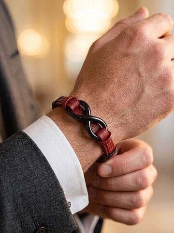 UNIQAL Armband 'INFINITY' in Rood