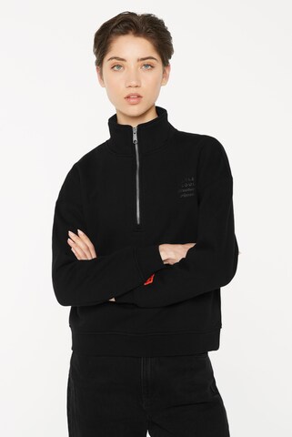 Harlem Soul Sweatshirt 'KAYLA' in Schwarz: Vorderseite