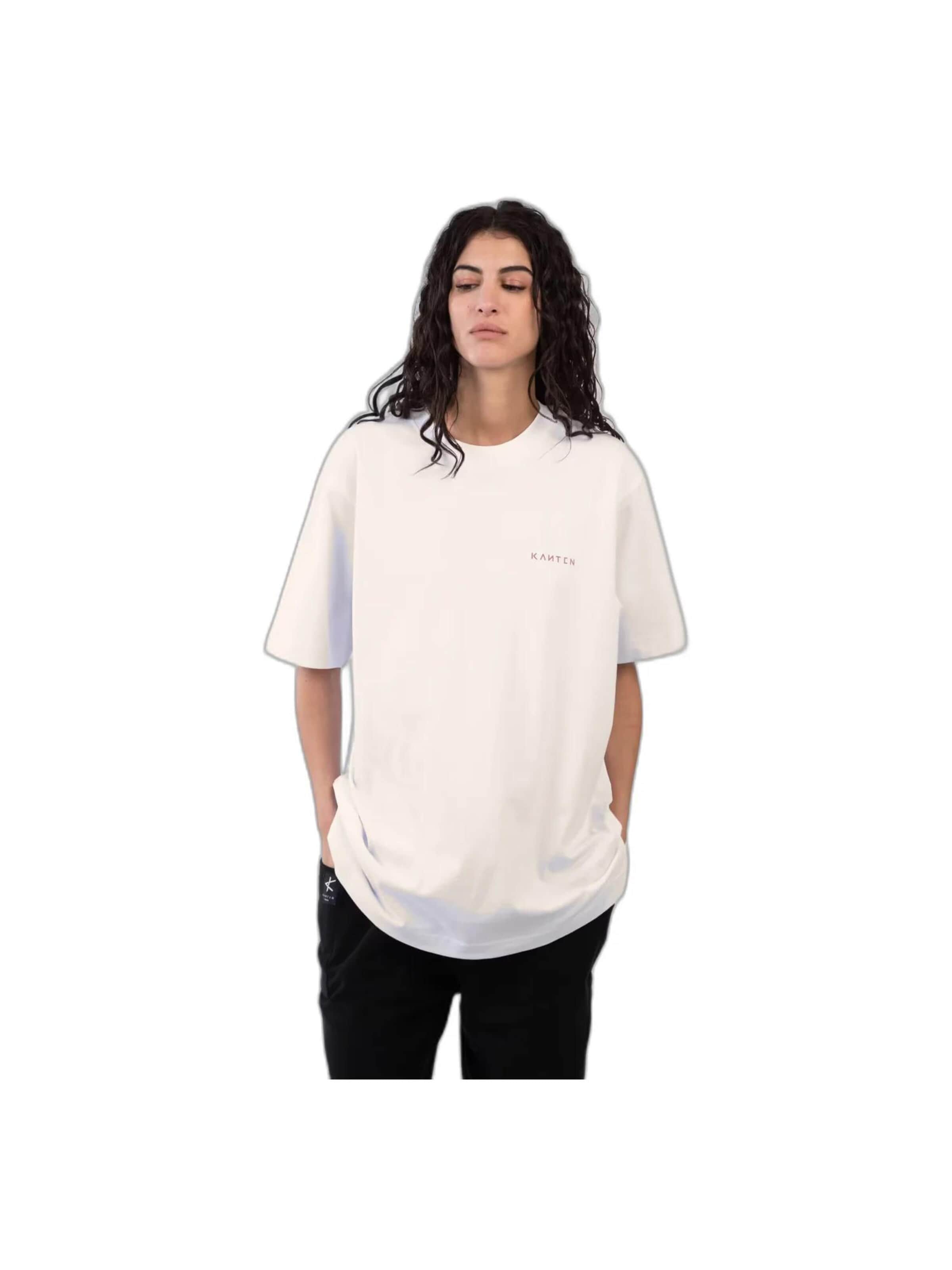Kanten Shirt 'T-Shirt UltraBasic' in Beige: front