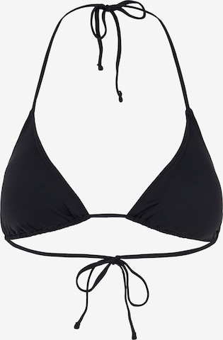 PIECES - Top de bikini 'BAOMI' en negro: frente