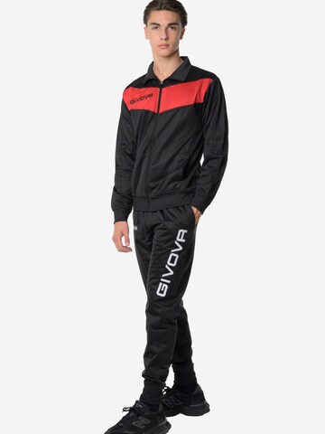Completo sportivo 'Tuta sportiva Unisex Givova Visa in triacetato TR018 TUTA VISA TRIACETATO GIVOVA' di Givova in rosso