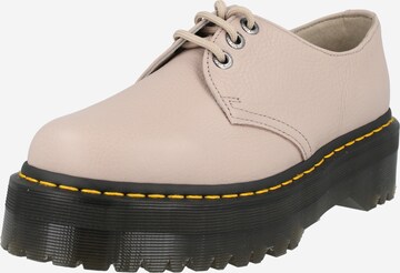 Pantofi cu șireturi 'Quad II' de la Dr. Martens pe gri: față