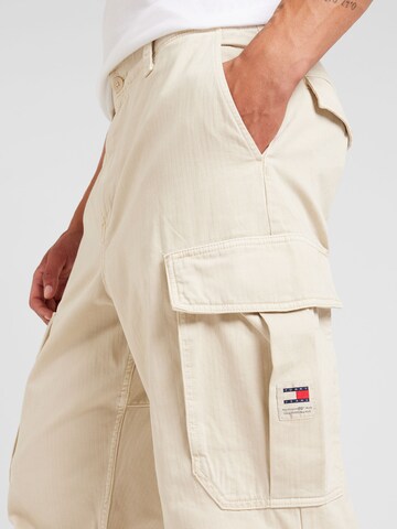 Loosefit Pantalon cargo 'AIDEN' Tommy Jeans en beige
