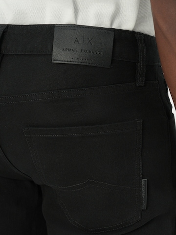 Coupe slim Jean ARMANI EXCHANGE en noir