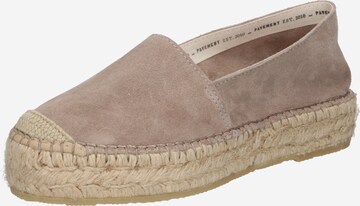 Espadrilles 'Ida' PAVEMENT en gris : devant