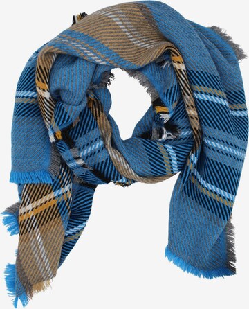 Leslii Scarf in Blue: front