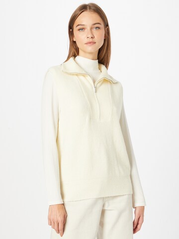 Pull-over 'Lena' Gina Tricot en blanc : devant