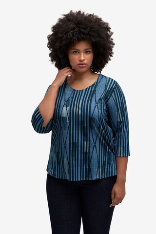 Ulla Popken Shirt in Blauw: voorkant