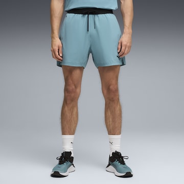 PUMA Regular Sportshorts 'Mode' in Blau: Vorderseite