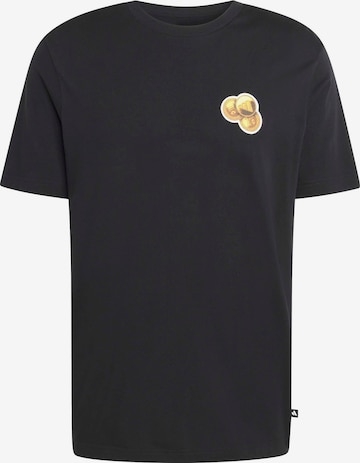 juoda ADIDAS SPORTSWEAR Sportiniai marškinėliai: priekis