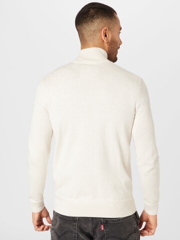 TOM TAILOR Knit Cardigan in White