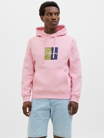 JACK & JONES Sweatshirt i pink: forside