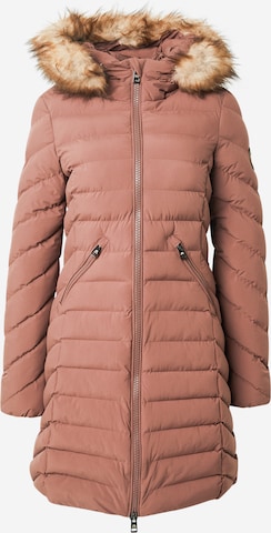 Superdry Talvemantel 'FUJI', värv pruun: eest vaates