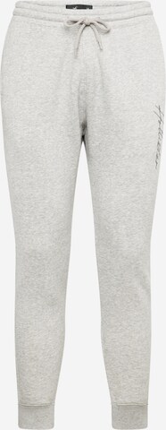 Effilé Pantalon HOLLISTER en gris : devant