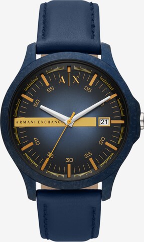 ARMANI EXCHANGE Uhr in Blau: predná strana