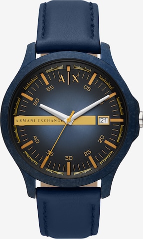 ARMANI EXCHANGE Uhr in Blau: predná strana