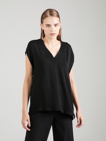 s.Oliver BLACK LABEL - Blusa en negro: frente