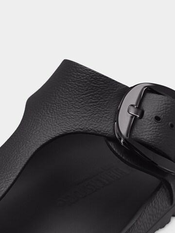BIRKENSTOCK Klipklappere 'Gizeh' i sort