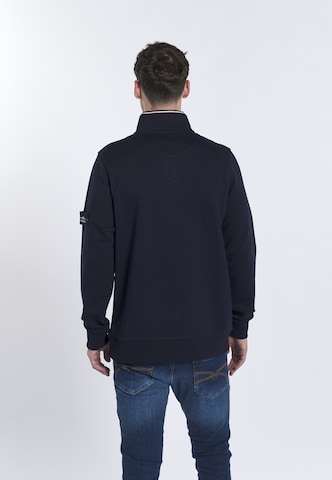 DENIM CULTURE - Sweatshirt 'SANTIAGO' em azul