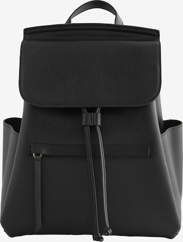 Rucsac 'Clean' de la Next pe negru: față