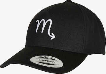 Mister Tee Cap 'Zodiac' in Black: front