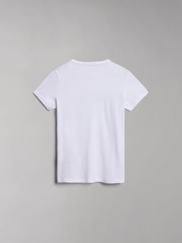 NAPAPIJRI Тениска в бяло
