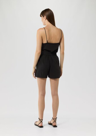 QS Loosefit Broek in Zwart