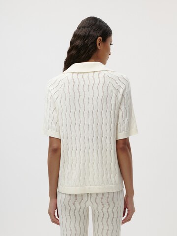 LeGer by Lena Gercke Pullover 'Maxi' in Weiß