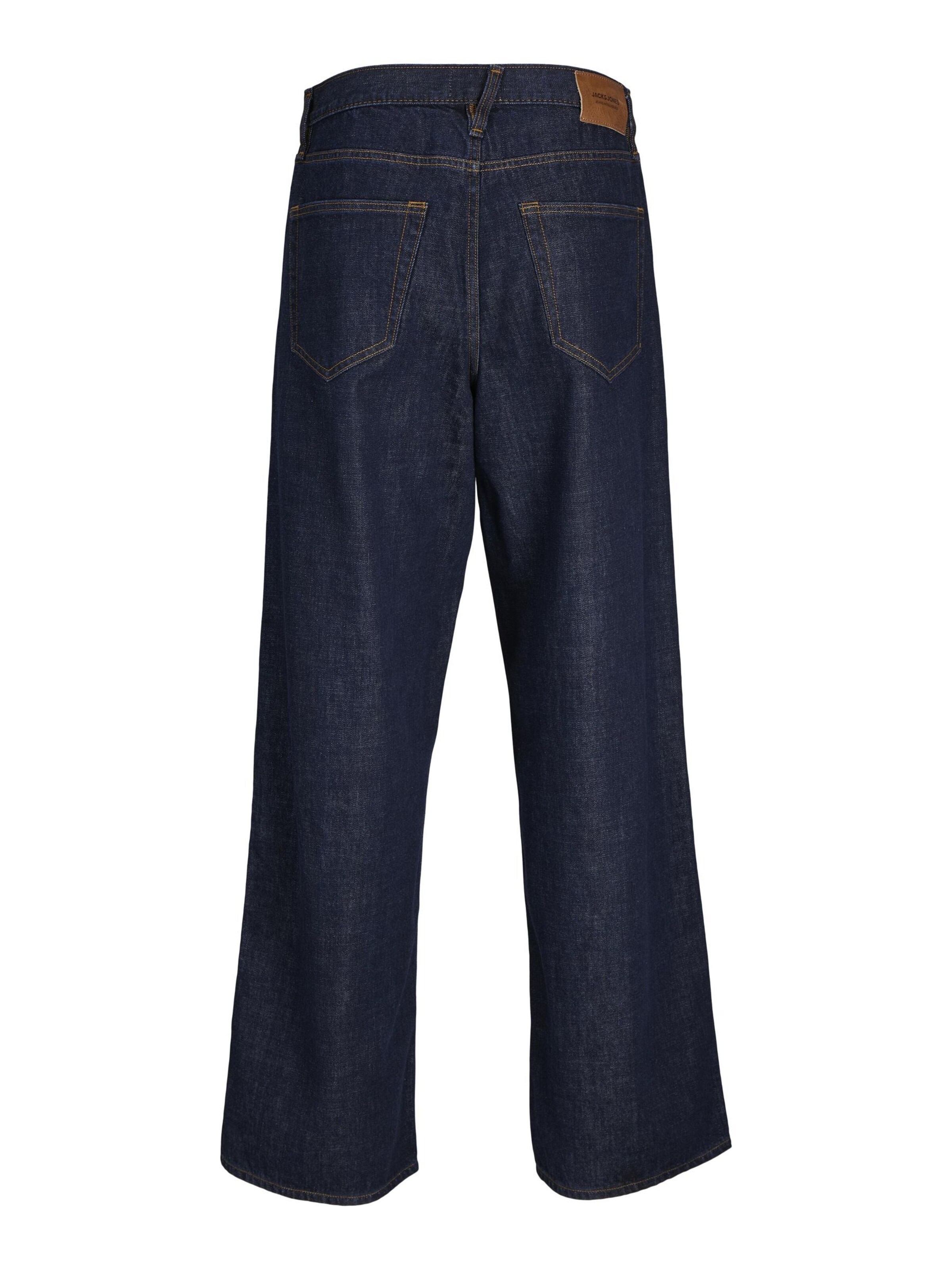 Wide Leg Jean 'JJIDave JJCooper' JACK & JONES en bleu