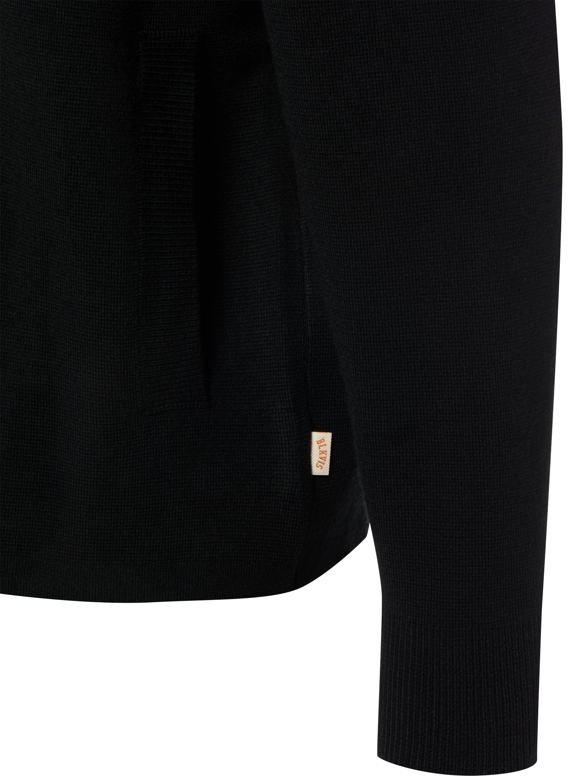 BLKVIS Gebreid vest in Zwart