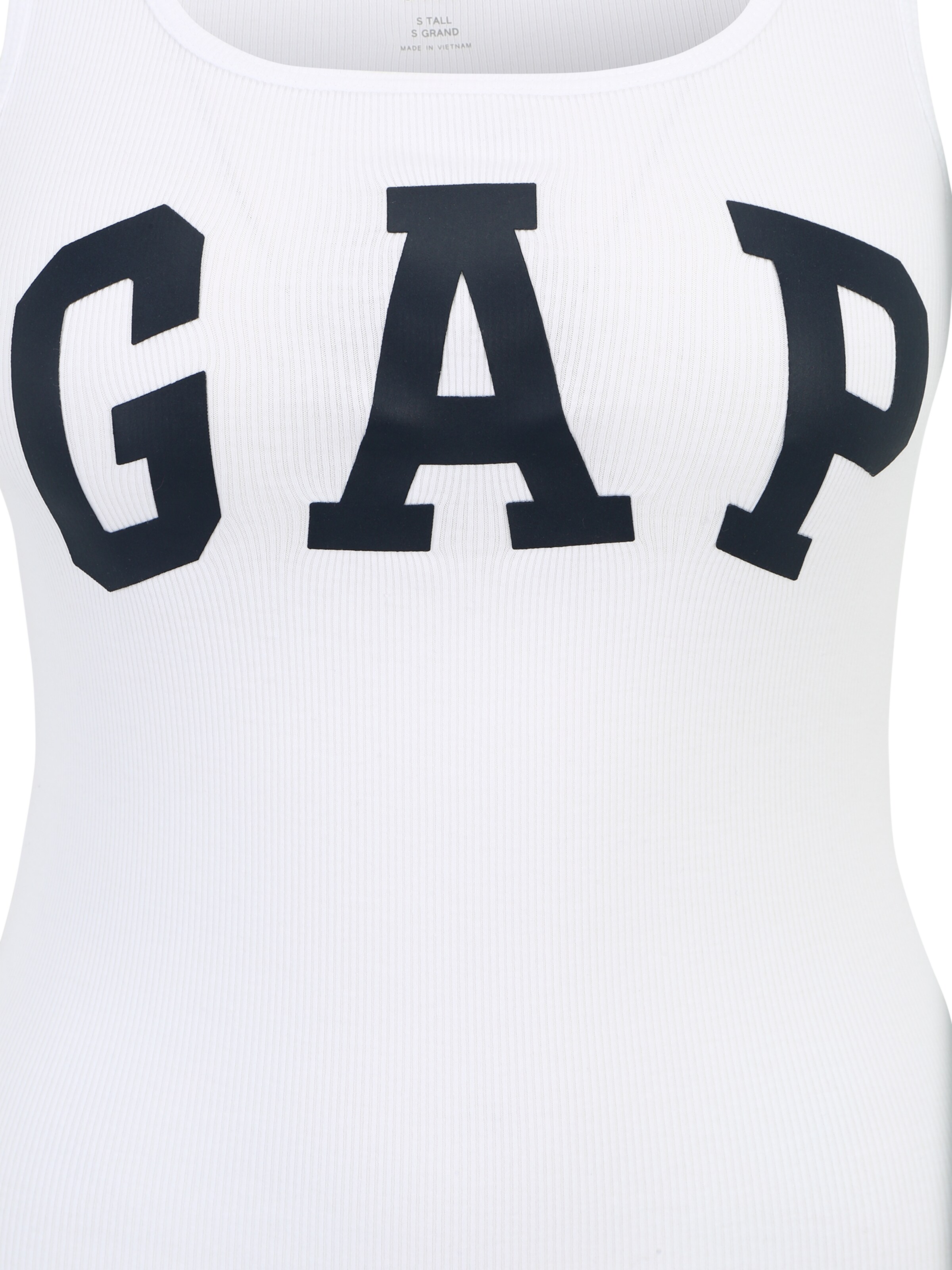 Gap Tall Топ в бяло