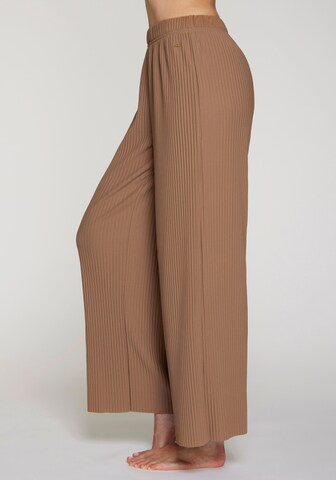 LASCANA Wide leg Pants in Brown
