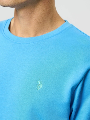 U.S. POLO ASSN. Sweatshirt 'Adler' i blå