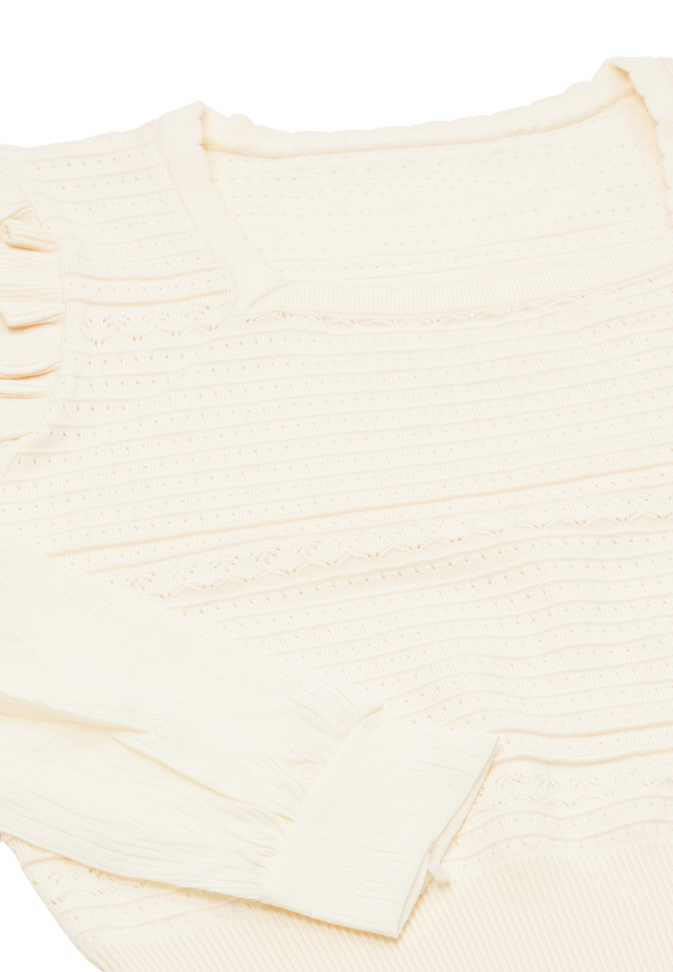 NAEMI Pullover in Weiß