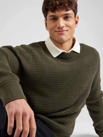 SELECTED HOMME Trui 'SLHTheo' in Groen