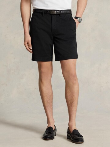 Polo Ralph Lauren Regular Chino trousers 'BEDFORD' in Black: front