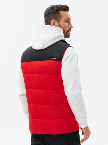 Ombre Bodywarmer 'V36' in Rood