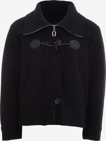 CARNEA Вязаная кофта в Черный: спереди
