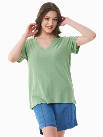 Organication T-Shirt in Grün: Vorderseite
