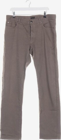 Zegna Pants in 35 in Brown: front