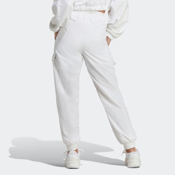ADIDAS SPORTSWEAR Свободный крой Спортивные штаны 'Dance Versatile ' в Белый