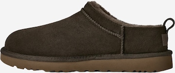 UGG - Pantufa 'Classic Micro' em castanho: frente