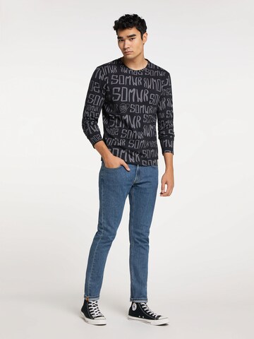 SOMWR Longsleeve 'TOGETHER' in Schwarz