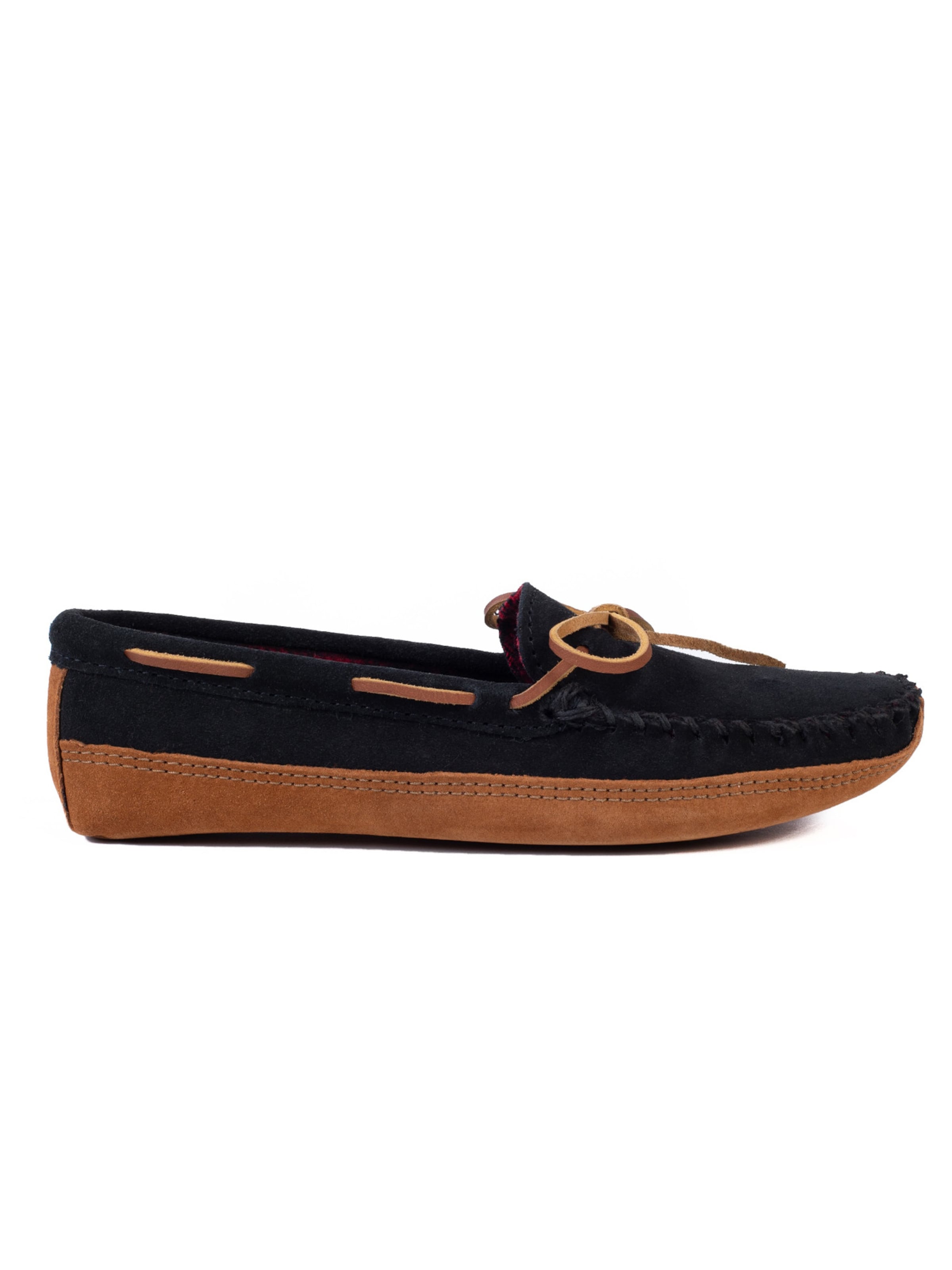 Minnetonka Mokassin in Schwarz