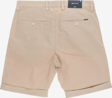 GANT Regular Chino Pants in Beige