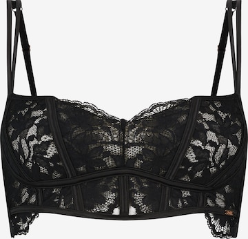 Hunkemöller - Sujetador 'Kea' en negro: frente